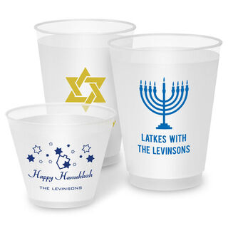 Design Your Own Jewish Celebration Shatterproof Cups